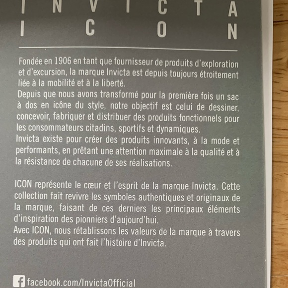 Invicta Mini Stripe Minisac Next Backpack - Picture 5 of 5